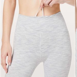 Lululemon Train Times 25” 7/8 leggings Wee are from space nimbus size 6